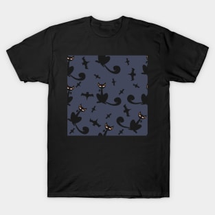 Cat Pattern T-Shirt